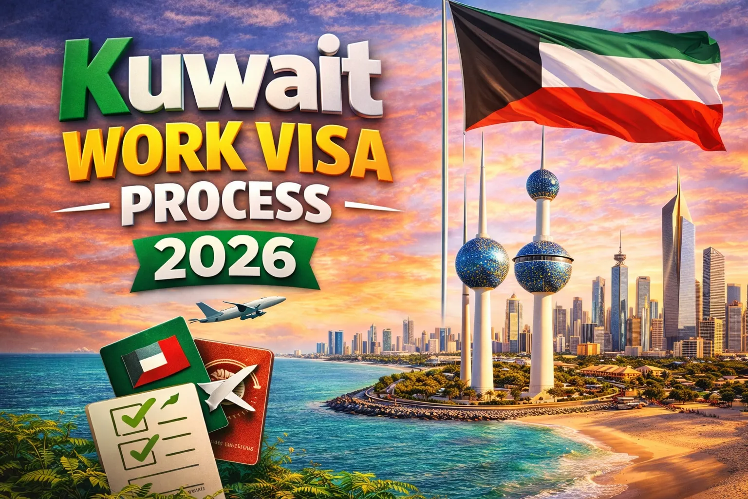 Kuwait Work Visa Process Feb 2026: A Complete Step by Step Guide